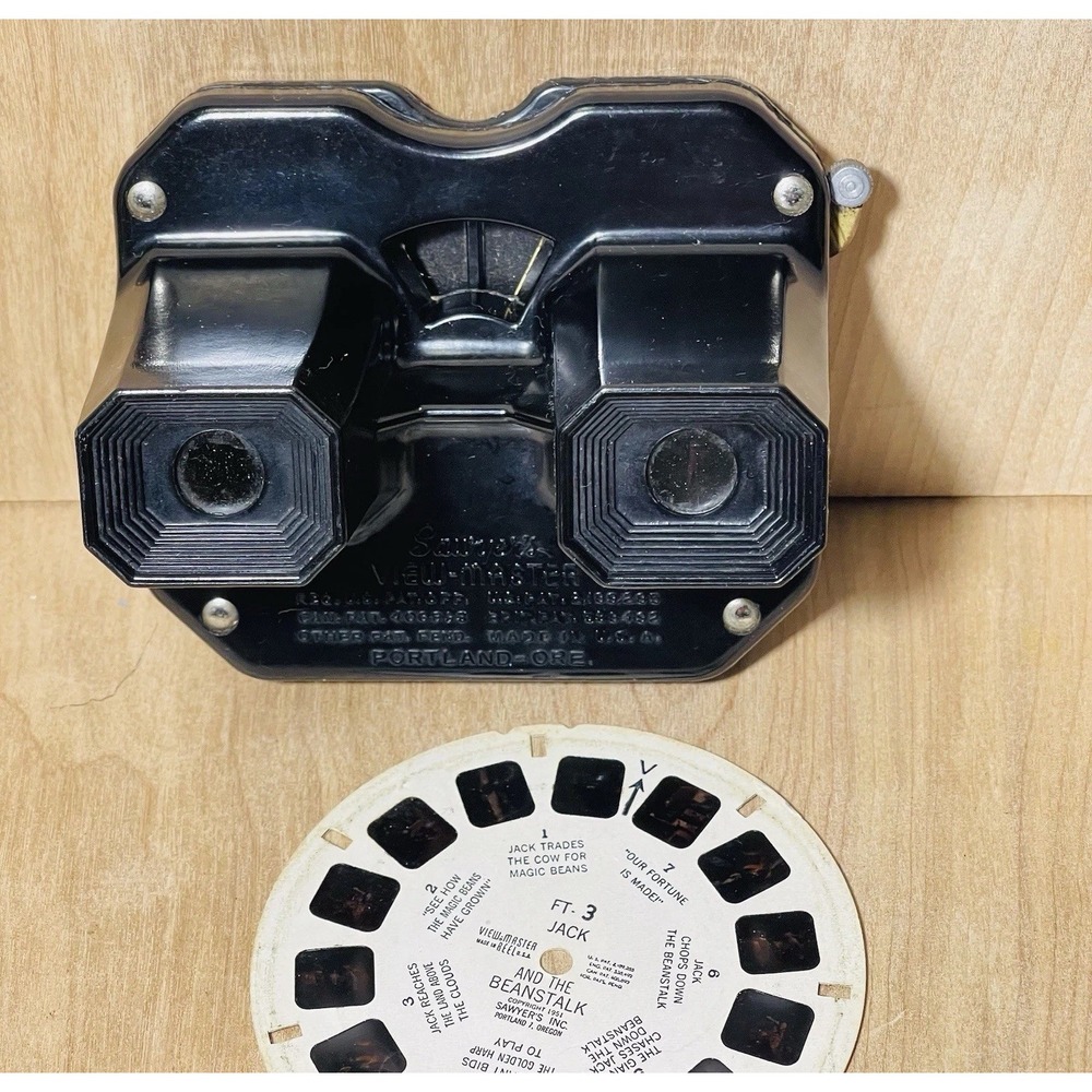 Vintage Sawyers View Master With Jack And‎ The Beanstalk Reel